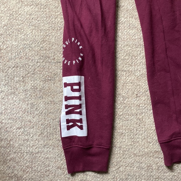 PINK by VS maroon joggers - Picture 4 of 4